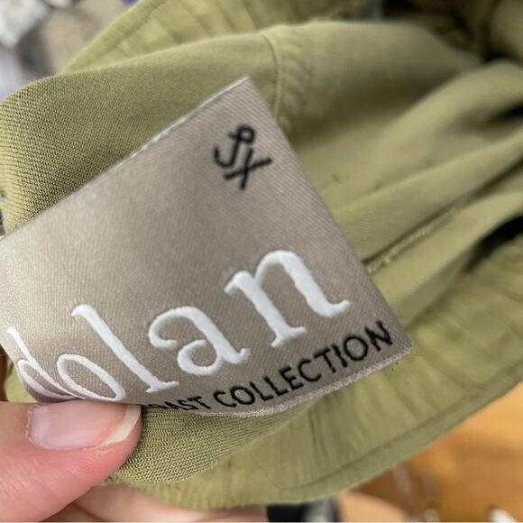 Dolan Anthropologie Green Casual Pull On Pants Women’s XS Womens Joggers Boho - Picture 9 of 11